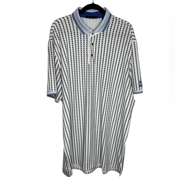 Greyson Performance Men's XXL Phoenix & Bees Soft Golf Polo Shirt Flys - Picture 1 of 13